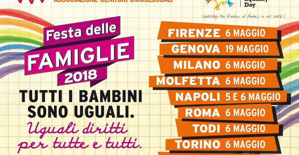 Festa famiglie arcobaleno Milano