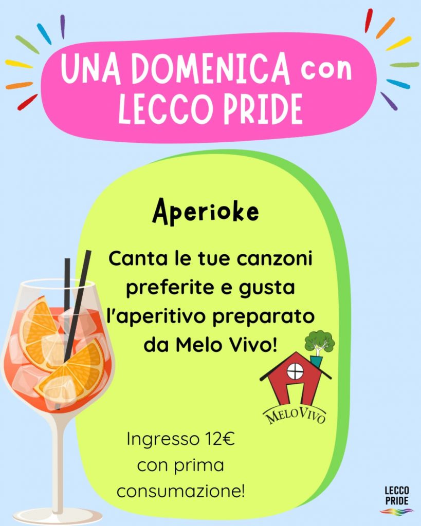 KARAOKE AL LECCO PRIDE DALLE 19,30