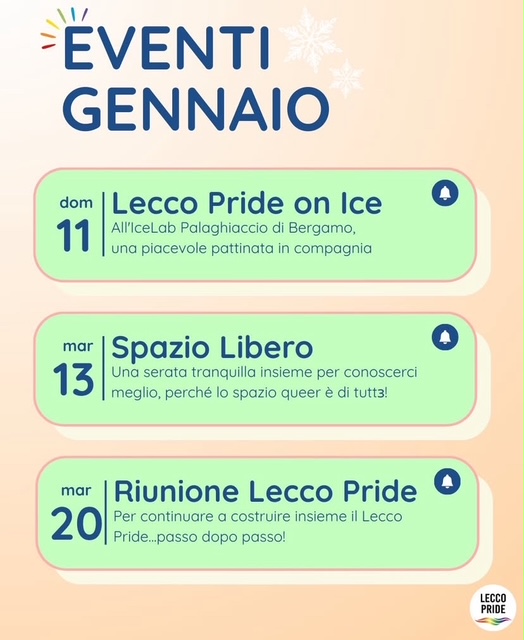 PROSSIMI APPUNTAMENTI RENZO E LUCIO