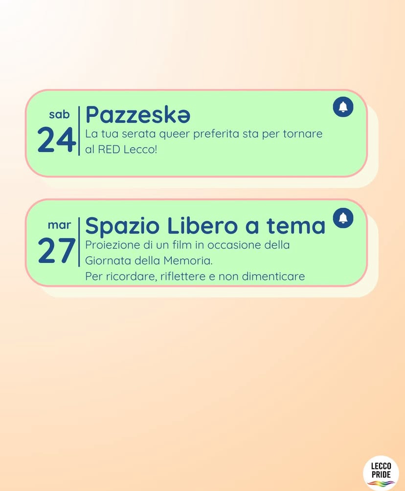 APPUNTAMENTI GENNAIO RENZO E LUCIO