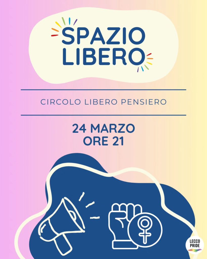 LECCO PRIDE SPAZIO LIBERO