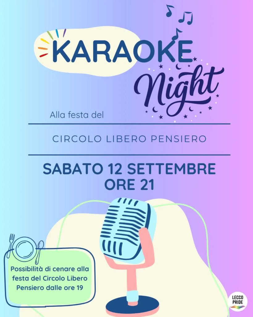 festa circolo libero pensiero